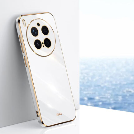 XINLI Straight Edge 6D Electroplate TPU Phone Case, For vivo X300 Pro, For vivo X300 5G, For vivo V60 Lite 5G