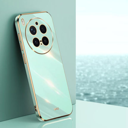 XINLI Straight Edge 6D Electroplate TPU Phone Case, For vivo X300 Pro, For vivo X300 5G, For vivo V60 Lite 5G