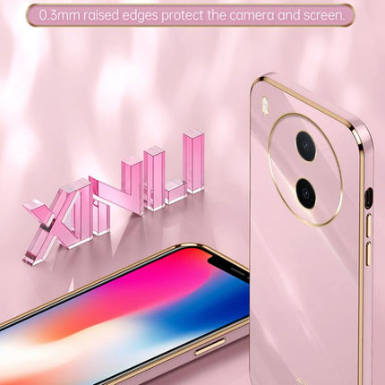 XINLI Straight Edge 6D Electroplate TPU Phone Case, For vivo Y600 Pro 5G, For vivo V70 FE 5G, For vivo X300 Ultra
