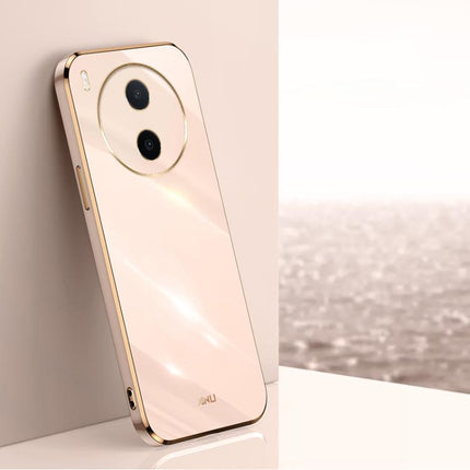 XINLI Straight Edge 6D Electroplate TPU Phone Case, For vivo Y600 Pro 5G, For vivo V70 FE 5G, For vivo X300 Ultra
