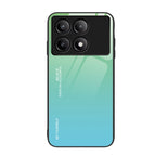 For Xiaomi Poco F6 Pro / Green Cyan