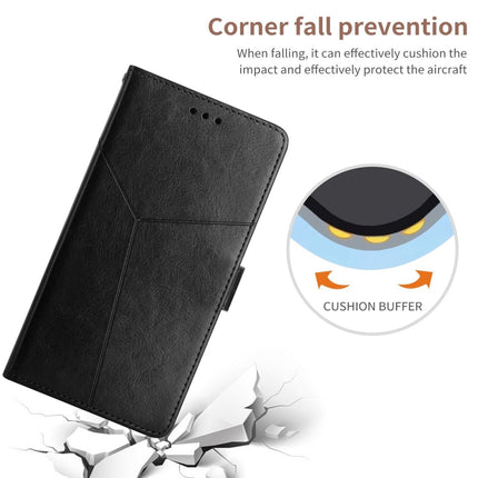 Y-shaped Pattern Flip Leather Phone Case, For Xiaomi Poco F5 Pro, For Xiaomi Redmi Note 12S