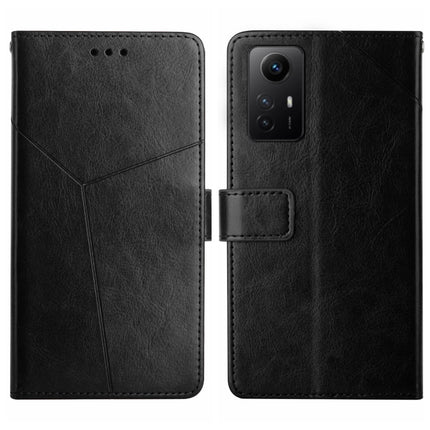 Y-shaped Pattern Flip Leather Phone Case, For Xiaomi Poco F5 Pro, For Xiaomi Redmi Note 12S