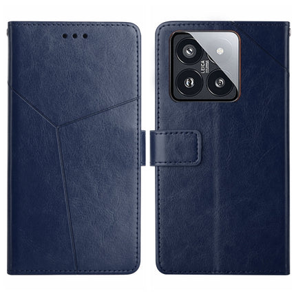 Y-shaped Pattern Flip Leather Phone Case, For Xiaomi 14 Ultra, For Xiaomi 14 Pro, For Xiaomi 14, For Xiaomi Redmi 13C 4G