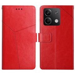 Y-shaped Pattern Flip Leather Phone Case, For Xiaomi Redmi 13 4G Global / 5G Global, For Xiaomi Redmi A3, For Xiaomi Redmi Note 13 Pro 4G Global, For Xiaomi Redmi Note 13 4G, For Xiaomi Redmi 13C 5G, For Xiaomi 14 Ultra