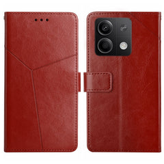 Y-shaped Pattern Flip Leather Phone Case, For Xiaomi Redmi 13 4G Global / 5G Global, For Xiaomi Redmi A3, For Xiaomi Redmi Note 13 Pro 4G Global, For Xiaomi Redmi Note 13 4G, For Xiaomi Redmi 13C 5G, For Xiaomi 14 Ultra