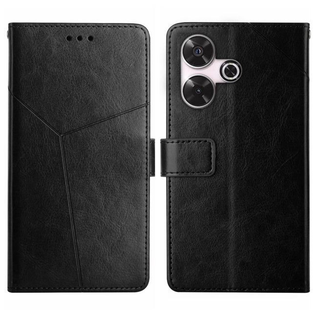 Y-shaped Pattern Flip Leather Phone Case, For Xiaomi Redmi 13 4G Global / 5G Global, For Xiaomi Redmi A3, For Xiaomi Redmi Note 13 4G, For Xiaomi Redmi 13C 5G