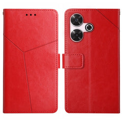 Y-shaped Pattern Flip Leather Phone Case, For Xiaomi Redmi 13 4G Global / 5G Global, For Xiaomi Redmi A3, For Xiaomi Redmi Note 13 Pro 4G Global, For Xiaomi Redmi Note 13 4G, For Xiaomi Redmi 13C 5G, For Xiaomi 14 Ultra