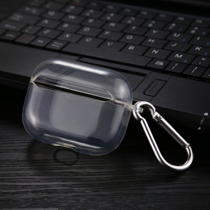 Transparent TPU Soft Earphone Protective Case with Hook, For AirPods 1 / 2 TPU, For AirPods Pro TPU