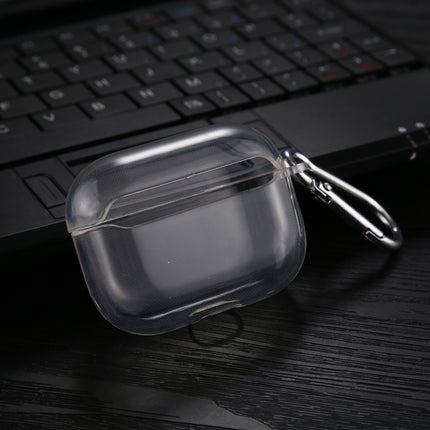 Transparent TPU Soft Earphone Protective Case with Hook, For AirPods 1 / 2 TPU, For AirPods Pro TPU