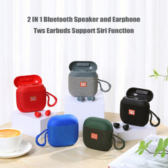 T&G TG809 2 in 1 Portable Outdoor Wireless Speaker & Mini TWS Bluetooth Earbuds, TG809