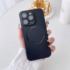 Magsafe Magnetic PC Shockproof Phone Case With Camera Lens, For iPhone 11, For iPhone 11 Pro Max, For iPhone 12 Pro Max, For iPhone 12 Pro