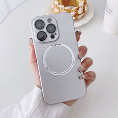 Magsafe Magnetic PC Shockproof Phone Case With Camera Lens, For iPhone 11, For iPhone 11 Pro Max, For iPhone 12 Pro Max, For iPhone 12 Pro