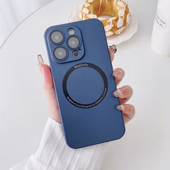 Magsafe Magnetic PC Shockproof Phone Case With Camera Lens, For iPhone 11, For iPhone 11 Pro Max, For iPhone 12 Pro Max, For iPhone 12 Pro