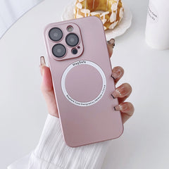 Magsafe Magnetic PC Shockproof Phone Case With Camera Lens, For iPhone 11, For iPhone 11 Pro Max, For iPhone 12 Pro Max, For iPhone 12 Pro