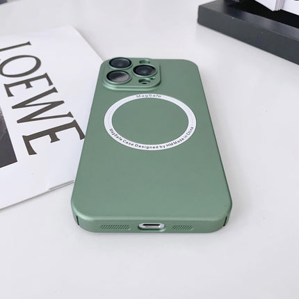 Magsafe Magnetic PC Shockproof Phone Case With Camera Lens, For iPhone 14 Pro, For iPhone 14 Plus, For iPhone 14