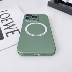 Magsafe Magnetic PC Shockproof Phone Case With Camera Lens, For iPhone 14 Pro Max, For iPhone 14 Pro, For iPhone 14 Plus, For iPhone 14