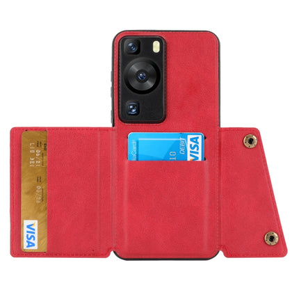 Double Buckle Magnetic PU+TPU Phone Case