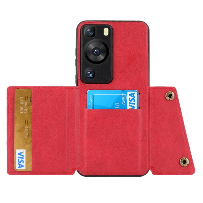 Double Buckle Magnetic PU+TPU Phone Case