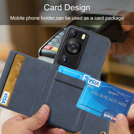 Double Buckle Magnetic PU+TPU Phone Case