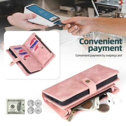 Zipper Wallet Magnetic Detachable Leather Phone Case, For Samsung Galaxy A52 4G/5G, For Samsung Galaxy A53 5G, For Samsung Galaxy A54 5G, For Samsung Galaxy A70, For Samsung Galaxy A71 4G, For Samsung Galaxy A71 5G, For Samsung Galaxy A72 4G/5G        ...