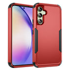 For Samsung Galaxy A54 5G / Red + Black
