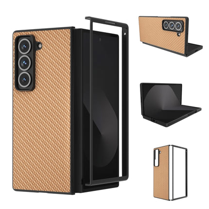 ABEEL Carbon Fiber Texture Protective Phone Case, For Samsung Galaxy Z Fold Special, For Samsung Galaxy Z Flip6 / Flip7 FE, For Samsung Galaxy Z Fold6