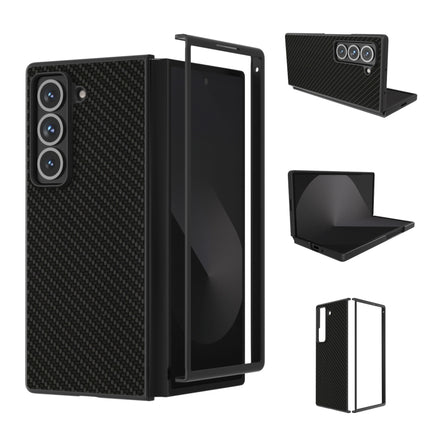 ABEEL Carbon Fiber Texture Protective Phone Case, For Samsung Galaxy Z Fold Special, For Samsung Galaxy Z Flip6 / Flip7 FE, For Samsung Galaxy Z Fold6