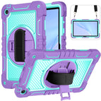 For Huawei MatePad SE 10.4 / Purple + Mint Green