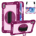 For Huawei MatePad SE 11 / Rose Red + Pink