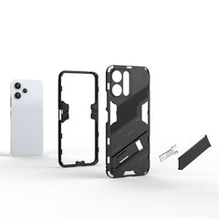 Punk Armor 2 in 1 PC + TPU Phone Case, For Xiaomi Redmi 12 4G, For Xiaomi Redmi Note 12S 4G, For Xiaomi Redmi Note 12 Turbo 5G