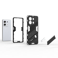 Punk Armor 2 in 1 PC + TPU Phone Case, For Xiaomi Redmi Note 13 5G, For Xiaomi Redmi Note 13 Pro+ 5G, For Xiaomi Redmi Note 13 Pro 5G, For Xiaomi Redmi 12 4G