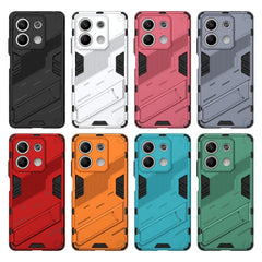 Punk Armor 2 in 1 PC + TPU Phone Case, For Xiaomi Redmi Note 13 5G, For Xiaomi Redmi Note 13 Pro+ 5G, For Xiaomi Redmi Note 13 Pro 5G, For Xiaomi Redmi 12 4G