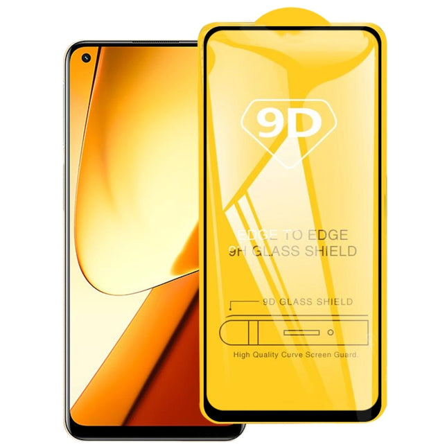 9D Full Glue Screen Tempered Glass Film, For Realme C100i 4G, For Realme Note 60x 4G, For Realme C51s, For Realme C71 India, For Realme 15 5G, For Realme 14 Pro Lite, For Realme C75x, For Realme 12 5G / C75, For Realme C65s, For Realme C67 4G / 12 Lite...