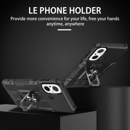 Ring Holder Armor Hybrid Phone Case, For Xiaomi Redmi 12C 4G, For Xiaomi Redmi Note 12 5G Global, For Xiaomi Redmi Note 12 Pro Global
