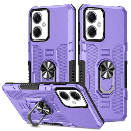 Ring Holder Armor Hybrid Phone Case, For Xiaomi Redmi 12C 4G, For Xiaomi Redmi Note 12 5G Global, For Xiaomi Redmi Note 12 Pro Global