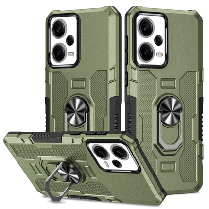 Ring Holder Armor Hybrid Phone Case, For Xiaomi Redmi 12C 4G, For Xiaomi Redmi Note 12 5G Global, For Xiaomi Redmi Note 12 Pro Global