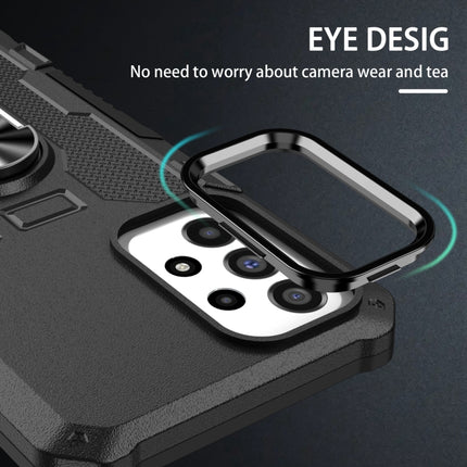 Ring Holder Armor Hybrid Phone Case, For vivo V27e, For vivo Y02, For vivo V27