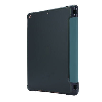 Funda de cuero con tapa horizontal deformable con airbag, soporte y portalápices, para iPad 10.2 2021/2020/2019, para iPad Mini 4, para iPad Mini (2019)