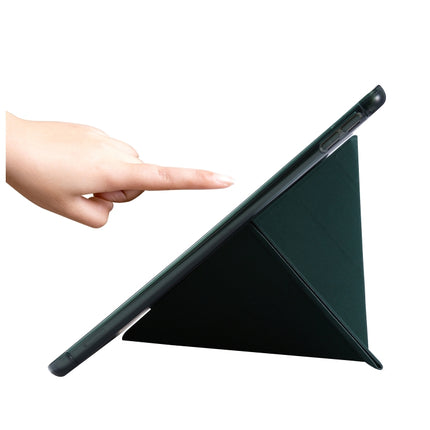 Airbag-Deformations-Horizontal-Flip-Ledertasche mit Halter und Stifthalter, für iPad 10.2 2021/2020/2019, für iPad Mini 4, für iPad Mini (2019)