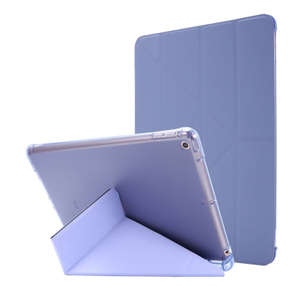 Airbag-Deformations-Horizontal-Flip-Ledertasche mit Halter und Stifthalter, für iPad 10.2 2021/2020/2019, für iPad Mini 4, für iPad Mini (2019)
