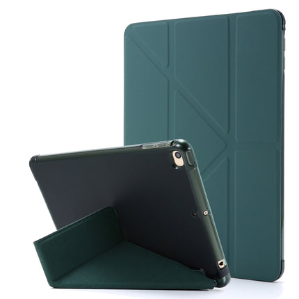 Funda de cuero con tapa horizontal deformable con airbag, soporte y portalápices, para iPad 10.2 2021/2020/2019, para iPad Mini 4, para iPad Mini (2019)