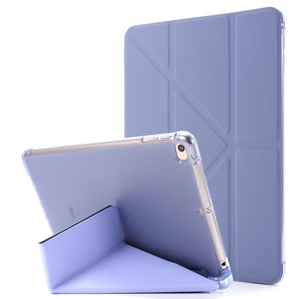 Airbag-Deformations-Horizontal-Flip-Ledertasche mit Halter und Stifthalter, für iPad 10.2 2021/2020/2019, für iPad Mini 4, für iPad Mini (2019)