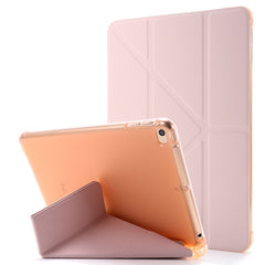 Airbag Deformation Horizontal Flip Leather Case with Holder & Pen Holder, For iPad 10.2 2021 / 2020 / 2019, For iPad Mini 4, For iPad Mini (2019)