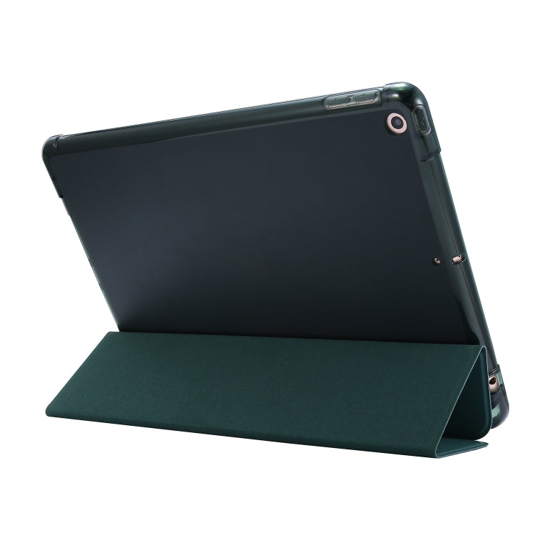 Airbag-Horizontal-Flip-Ledertasche mit dreifachem Halter und Stifthalter, für iPad 10.2 2021/2020/2019, für iPad Mini 4, für iPad Mini (2019)