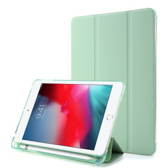 Airbag Horizontal Flip Leather Case with Three-fold Holder & Pen Holder, For iPad 10.2 2021 / 2020 / 2019, For iPad Mini 4, For iPad Mini (2019)