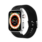 Silicone Band (Black Silver) / Black Silver