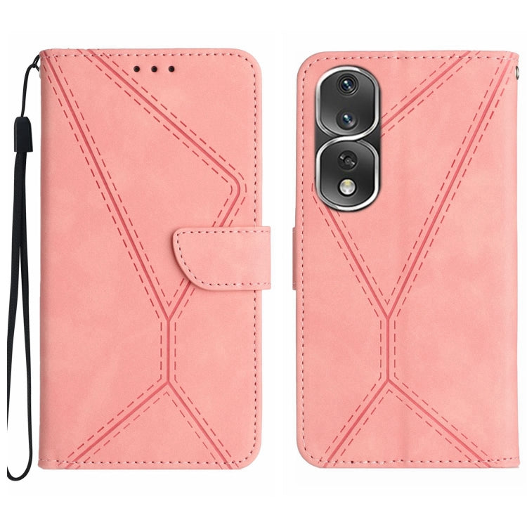 Stitching Embossed Leather Phone Case
