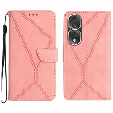 Stitching Embossed Leather Phone Case, For Honor 80, For Honor 80 Pro, For Honor X5 4G, For Honor X9a 5G /Magic5 Lite