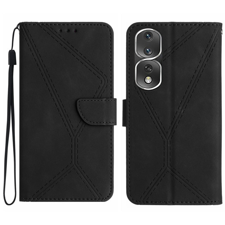 Stitching Embossed Leather Phone Case